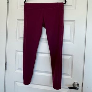 Cranberry Victoria’s Secret Knockout Legging
